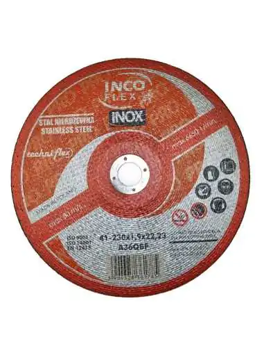 INCOFLEX TARCZA DO METALU INOX 230 x 1,9mm
