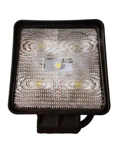 LAMPA robocza LED 5X3W L2204 kwadrat 12/24V