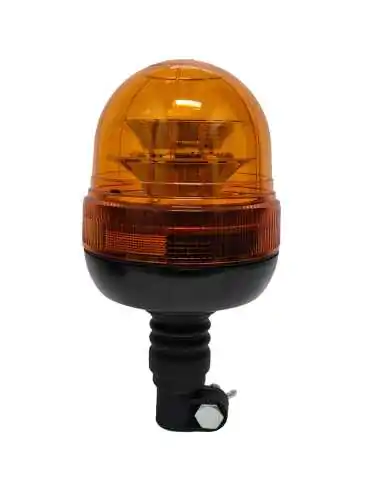 Lampa ostrzegawcza obrotowa 12/24V LED 48W trzpień 127X240mm