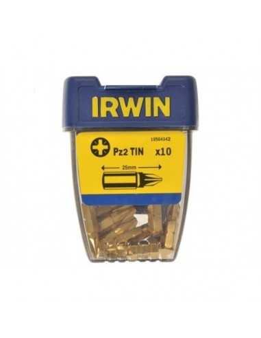 IRWIN KOŃCÓWKA PZ2 x 25mm TIN /10szt.