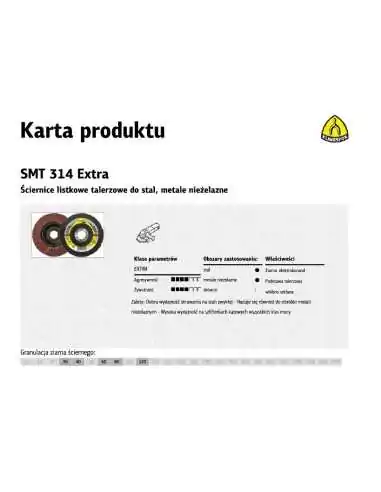 K.ŚCIERNICA LISTK.SMT314 125 P 80 EXTRA